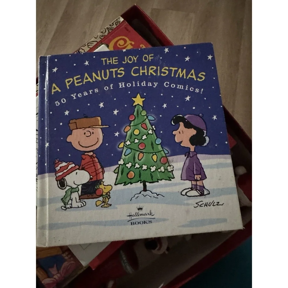 A Peanuts Christmas by Charles Schulz 50 Years of Holiday Comics! 2000 Hardcover
